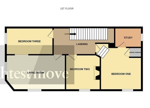 Floor Plan Image for 3 Bedroom End of Terrace House for Sale in Edward Street, Bridgwater