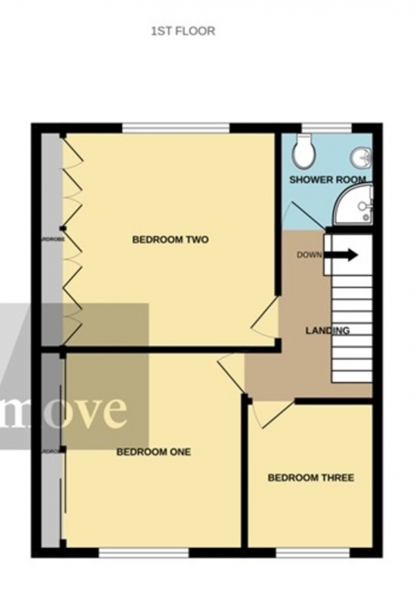 Floor Plan Image for 3 Bedroom Terraced House for Sale in Elmwood Avenue, Bridgwater