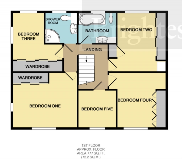 Floor Plan Image for 5 Bedroom Semi-Detached House for Sale in Squares Road, Chilton Trinity