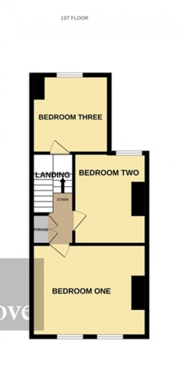 Floor Plan Image for 3 Bedroom Terraced House for Sale in Westonzoyland Road, Bridgwater