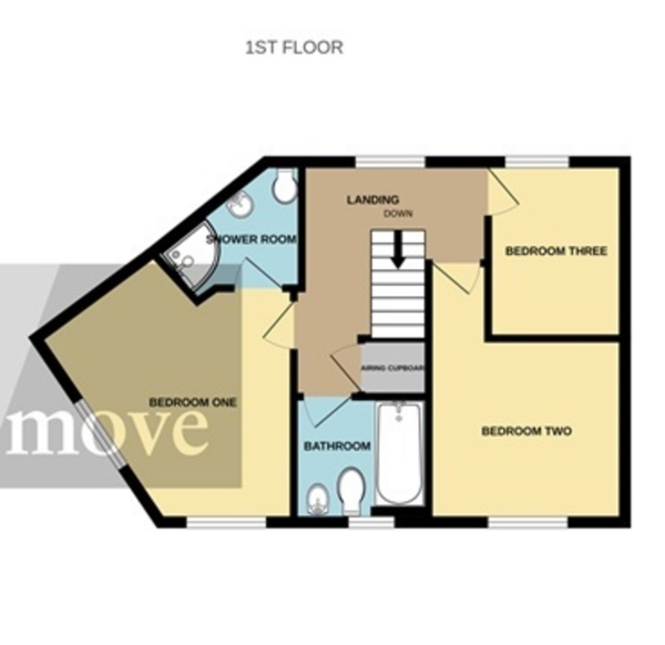 Floor Plan Image for 3 Bedroom Terraced House for Sale in Carpathian Way, Bridgwater