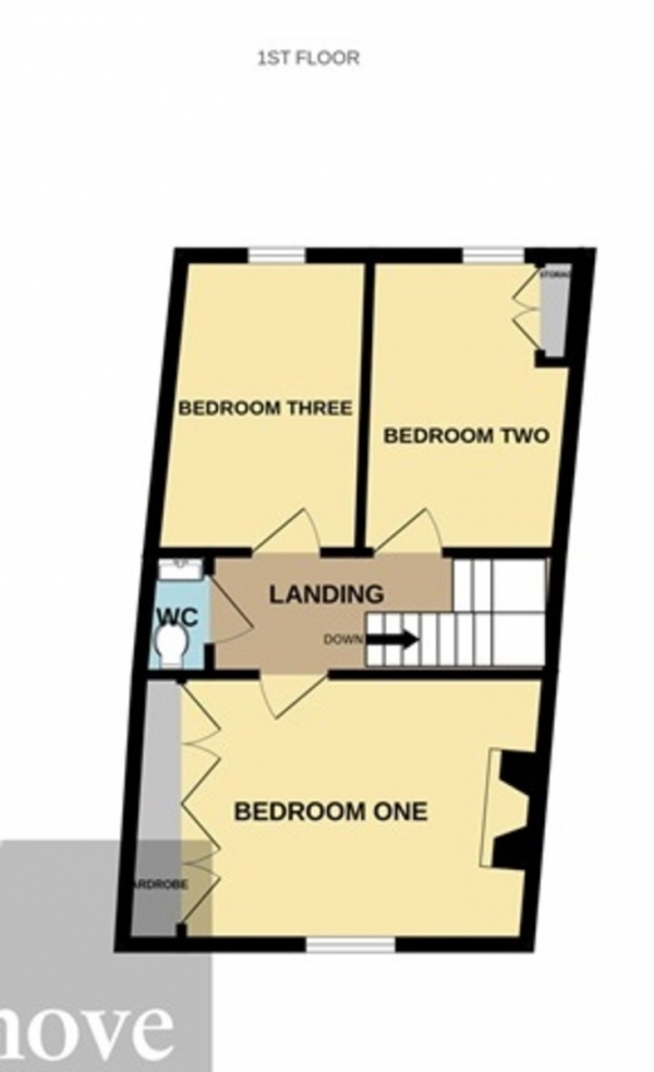 Floor Plan Image for 3 Bedroom Terraced House for Sale in Polden Street, Bridgwater