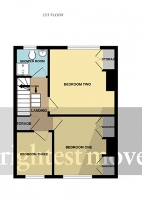 Floor Plan Image for 3 Bedroom Terraced House for Sale in Riverview Terrace, Riverside, Bridgwater