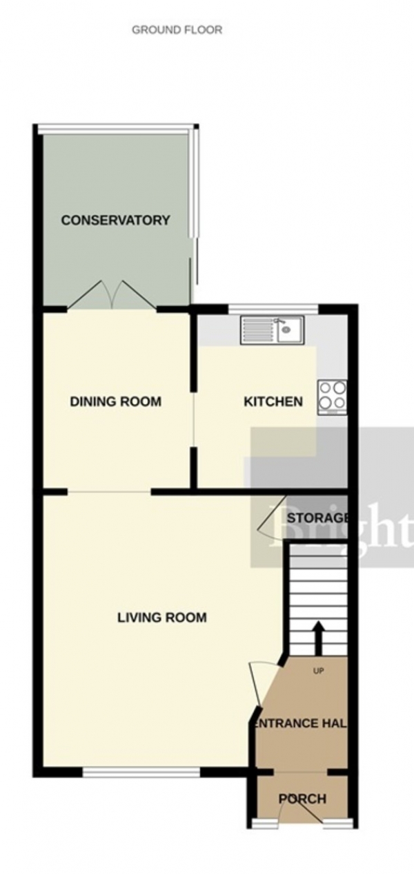 Floor Plan Image for 3 Bedroom Semi-Detached House for Sale in Wilkins Road, Bridgwater