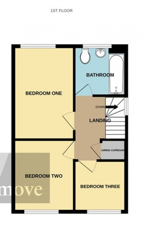 Floor Plan Image for 3 Bedroom Semi-Detached House for Sale in Wilkins Road, Bridgwater