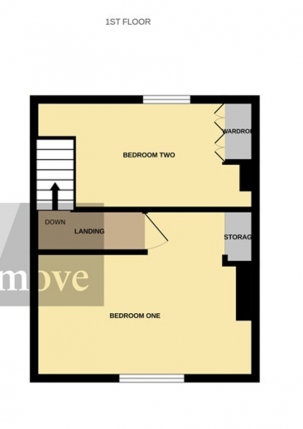 Floor Plan Image for 2 Bedroom Terraced House for Sale in St. John Street, Bridgwater