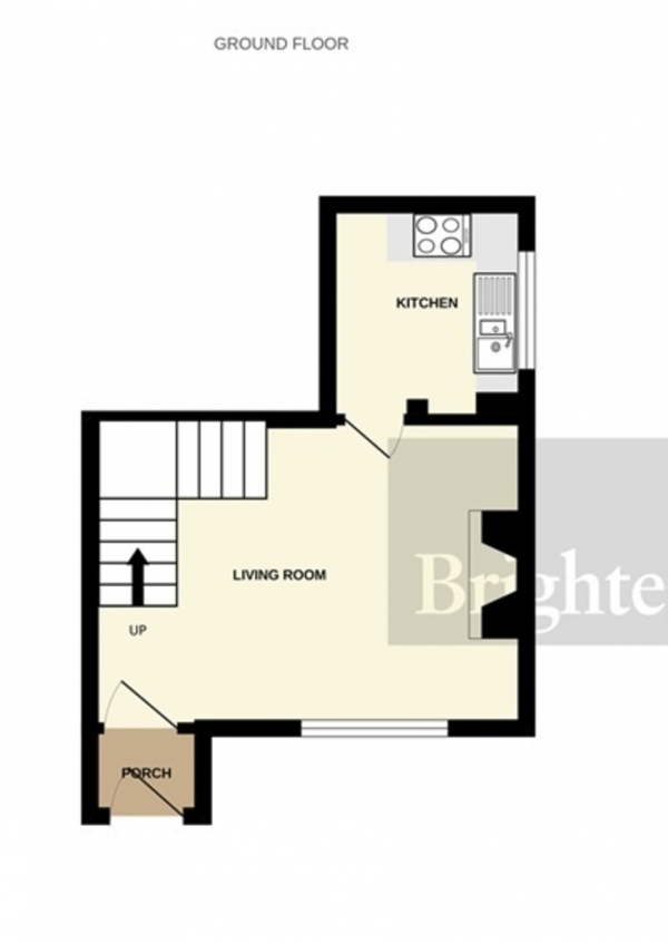 Floor Plan Image for 2 Bedroom Cottage for Sale in Middle Street, Puriton