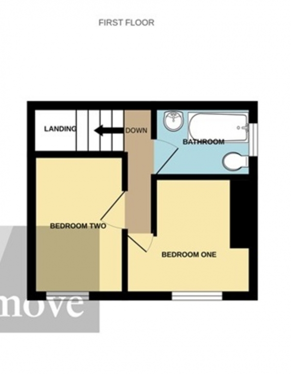 Floor Plan Image for 2 Bedroom Cottage for Sale in Middle Street, Puriton