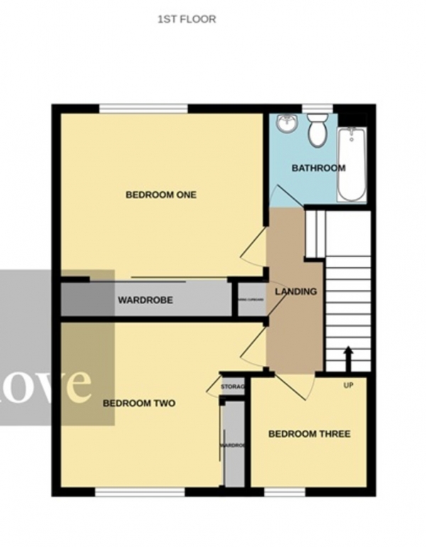 Floor Plan Image for 3 Bedroom Detached House for Sale in Selworthy Close, Bridgwater