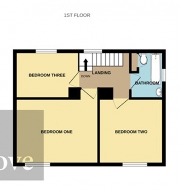 Floor Plan Image for 3 Bedroom Semi-Detached House for Sale in Squares Road, Chilton Trinity