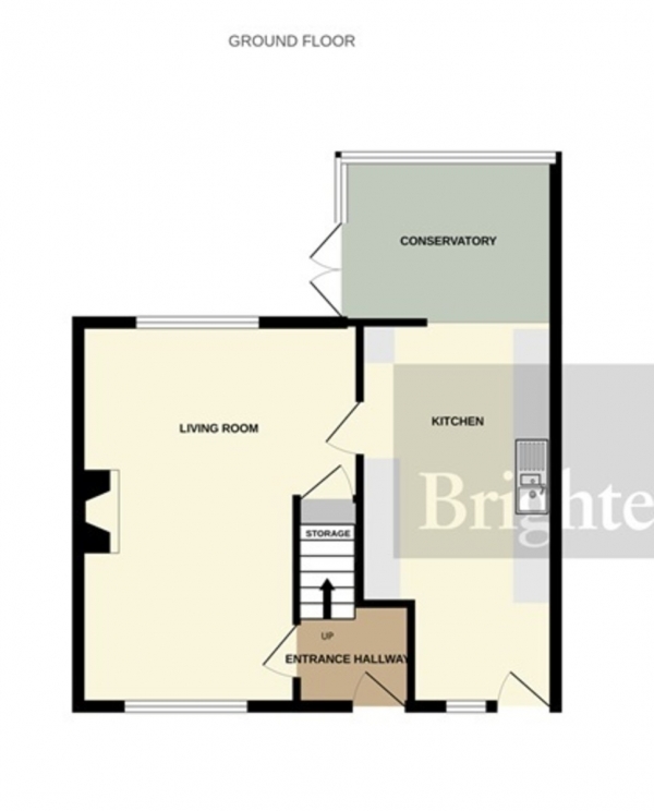 Floor Plan Image for 3 Bedroom Terraced House for Sale in Chilton Street, Bridgwater