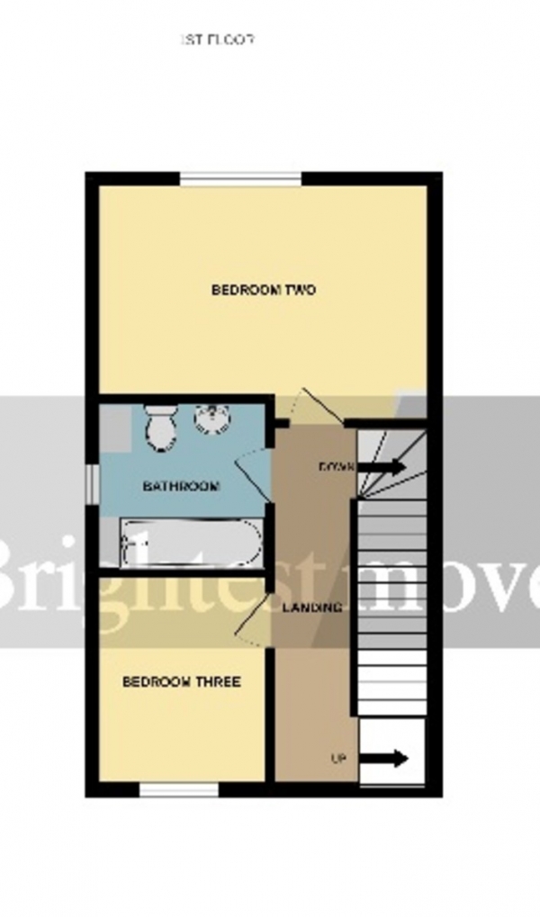 Floor Plan Image for 3 Bedroom End of Terrace House to Rent in Lilliana Way, Bridgwater