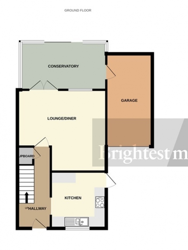 Floor Plan Image for 3 Bedroom Semi-Detached House for Sale in Shellthorn Grove, Bridgwater