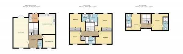 Floor Plan Image for 6 Bedroom Property to Rent in Stockmoor Drive, Bridgwater