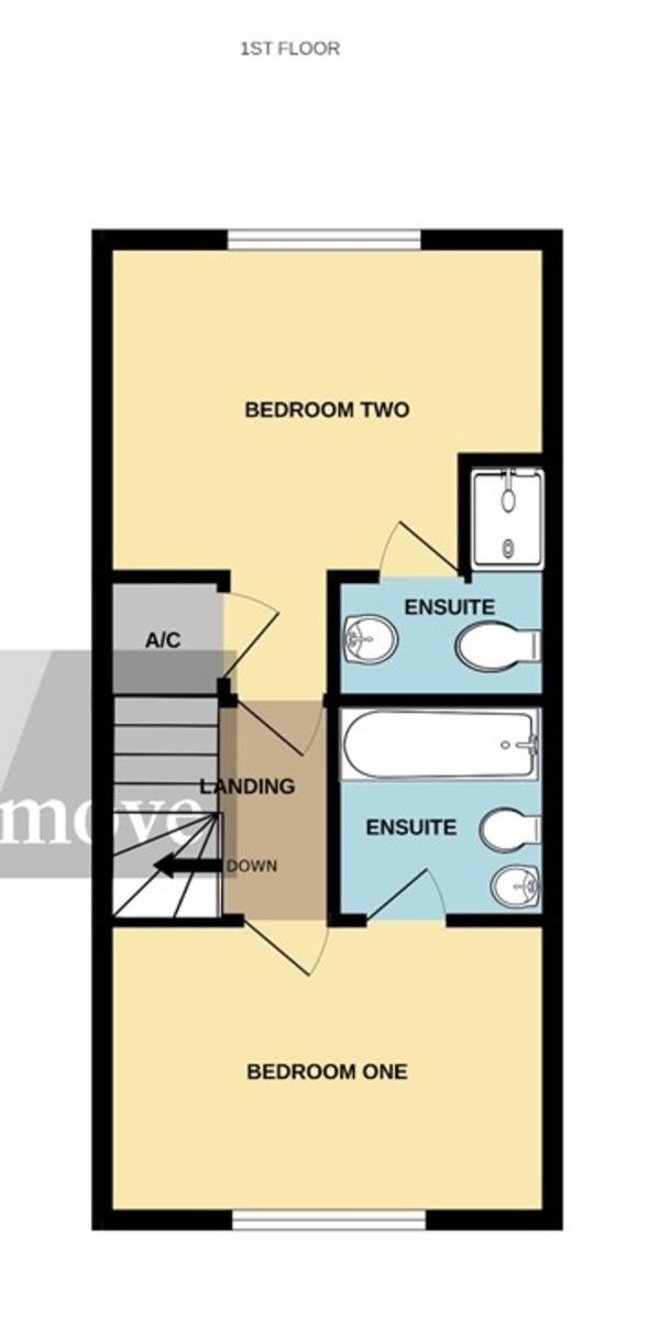 Floor Plan Image for 2 Bedroom Terraced House for Sale in Viscount Square, Bridgwater