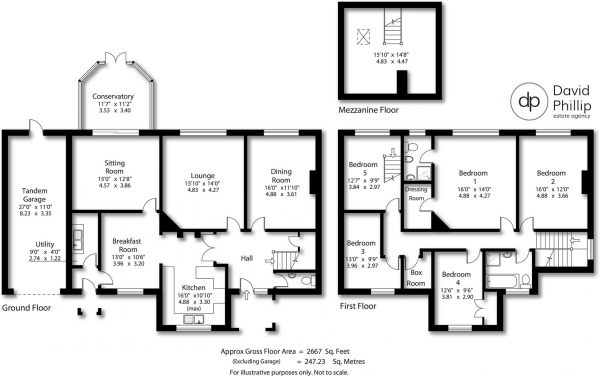 Floor Plan Image for 5 Bedroom Detached House for Sale in Breary Lane East, Bramhope, Leeds