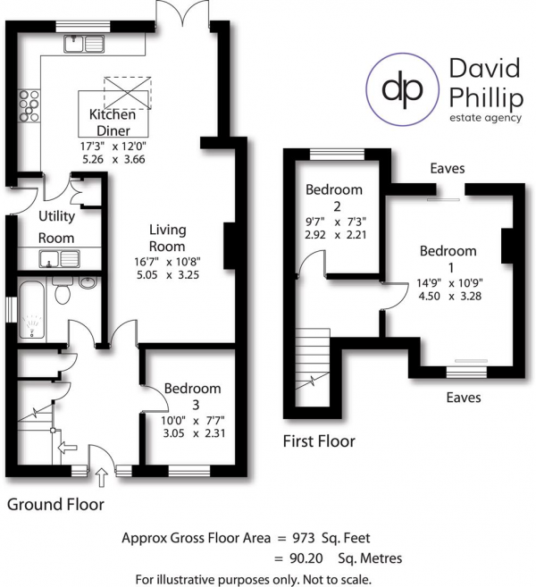 Floor Plan Image for 3 Bedroom Semi-Detached House for Sale in Lomond Avenue, Horsforth, Leeds