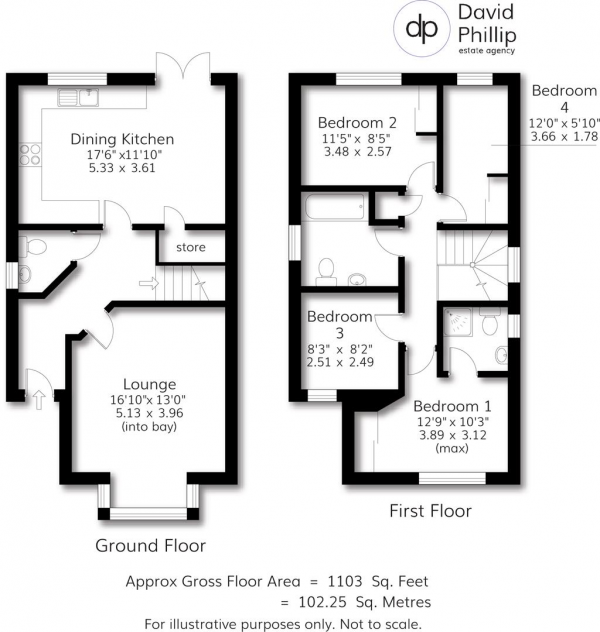 Floor Plan Image for 4 Bedroom Detached House for Sale in Spring Wood Crescent, Bramhope, Leeds