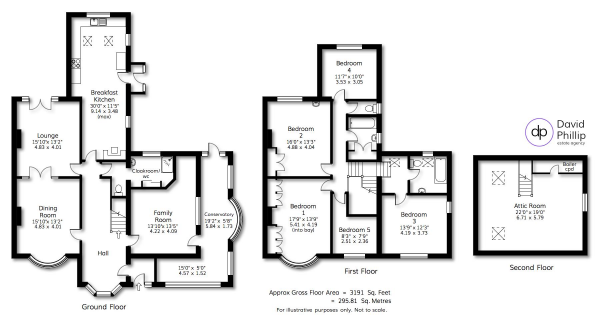 Floor Plan Image for 5 Bedroom Semi-Detached House for Sale in Leeds Road, Bramhope, Leeds