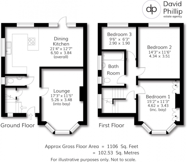 Floor Plan Image for 3 Bedroom Semi-Detached House for Sale in Tredgold Avenue, Bramhope, Leeds