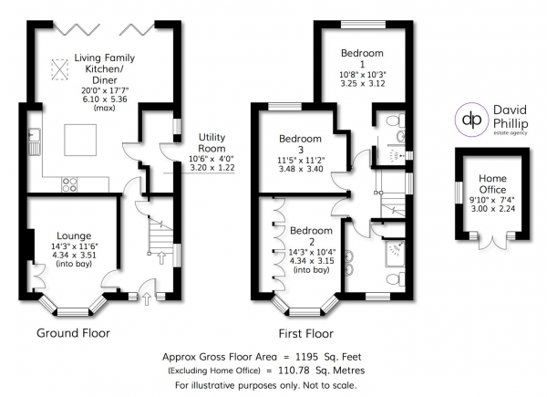 Floor Plan Image for 3 Bedroom Semi-Detached House for Sale in Parklands Crescent, Bramhope, Leeds