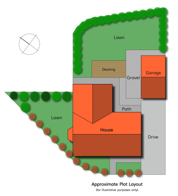 Floor Plan Image for 4 Bedroom Detached House for Sale in Falling Foss Way, Bramhope, Leeds