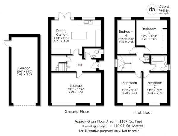 Floor Plan Image for 4 Bedroom Detached House for Sale in Wentworth Avenue