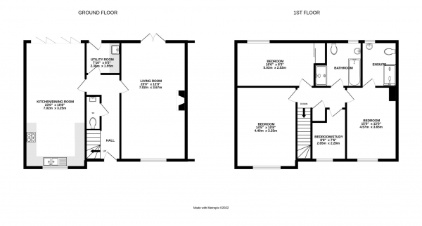 Floor Plan Image for 4 Bedroom Link Detached House for Sale in Stoke House, Bridgedale Rise, Medbourne