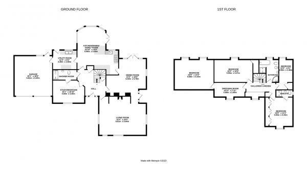 Floor Plan Image for 4 Bedroom Detached House for Sale in St. Anthony's Walk, Desborough, Kettering