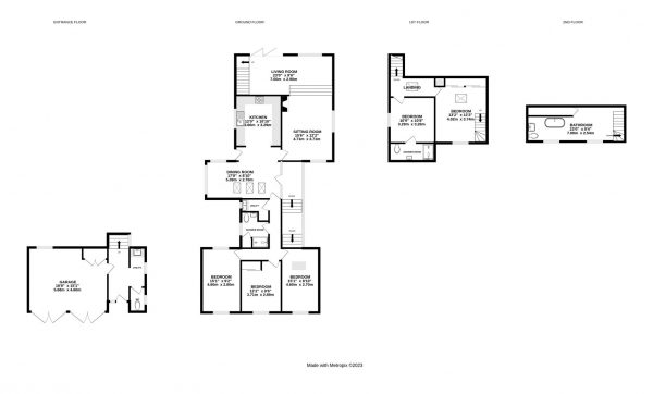 Floor Plan Image for 5 Bedroom Detached House for Sale in West Street, Welford, Northamptonshire