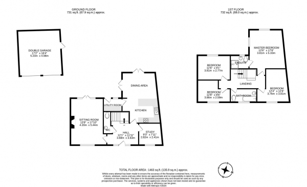 Floor Plan Image for 4 Bedroom Detached House for Sale in Maple House, Arnesby, Leicestershire