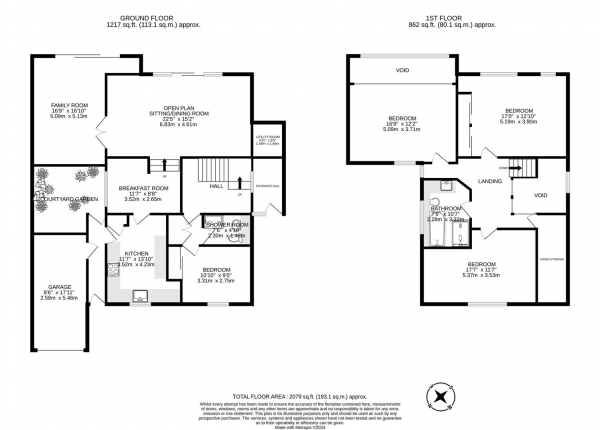 Floor Plan Image for 4 Bedroom Detached House for Sale in Field Edge, Poultney Lane, Kimcote, Lutterworth