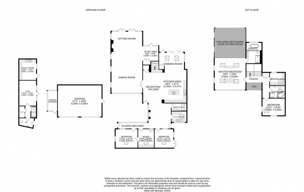 Floor Plan Image for 4 Bedroom Detached House for Sale in The Oak House, Arnesby, Leicestershire