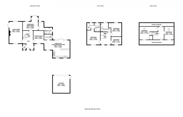 Floor Plan Image for 6 Bedroom Detached House for Sale in Hornbeam House, Birtley Coppice, Market Harborough