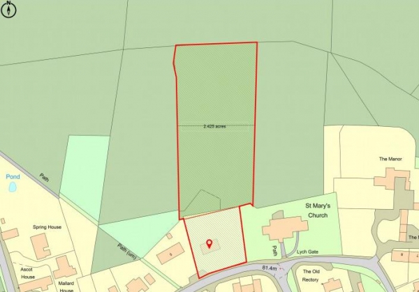 Floor Plan Image for 6 Bedroom Detached House for Sale in Main Street, Ashley, Market Harborough