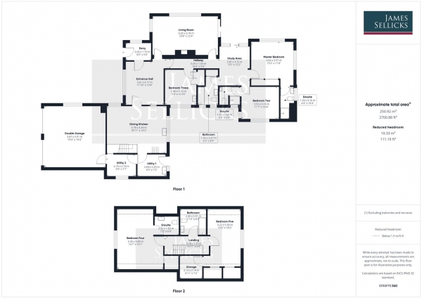 Floor Plan Image for 5 Bedroom Detached House for Sale in Burnmill Road, Market Harborough