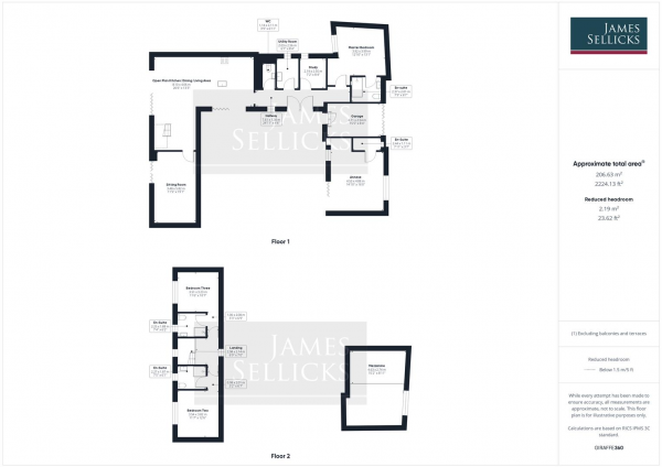 Floor Plan Image for 4 Bedroom Barn Conversion for Sale in The Barns, Great Easton, Market Harborough