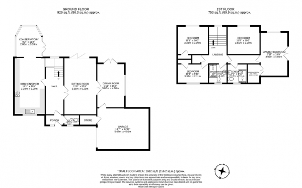 Floor Plan Image for 4 Bedroom Detached House for Sale in Main Street, Sutton Bassett, Market Harborough