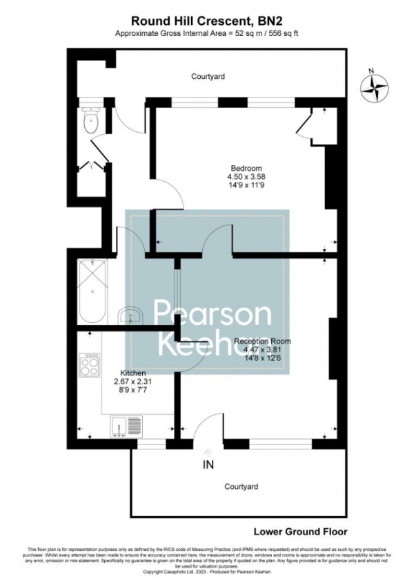 Floor Plan Image for Block of Apartments for Sale in Roundhill Crescent, Brighton