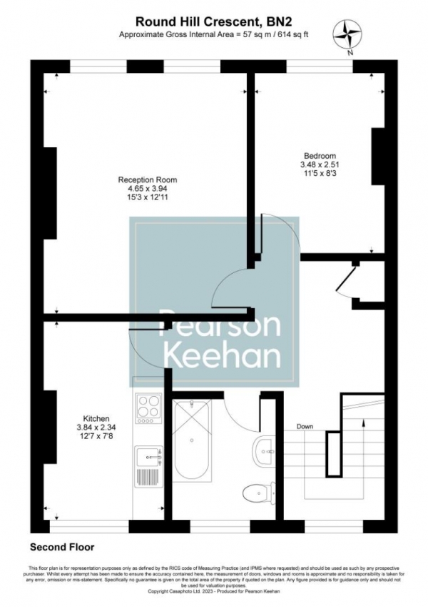 Floor Plan Image for Block of Apartments for Sale in Roundhill Crescent, Brighton