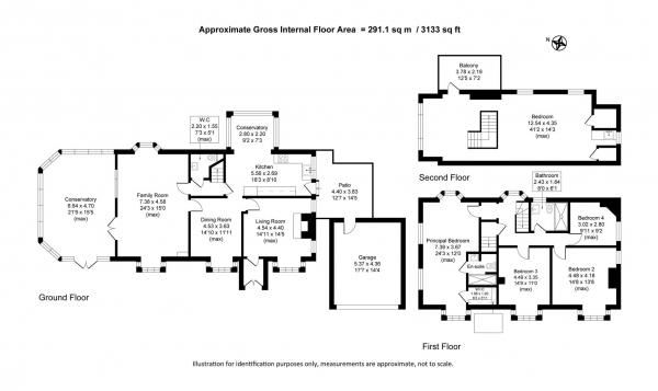 Floor Plan Image for 4 Bedroom Detached House for Sale in Woodford Road, Poynton