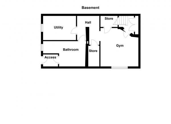 Floor Plan Image for 4 Bedroom Town House for Sale in Leeds Road, Glasshoughton, Castleford