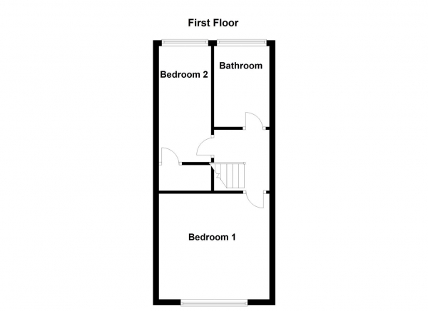 Floor Plan Image for 2 Bedroom Terraced House for Sale in Heald Street, Castleford