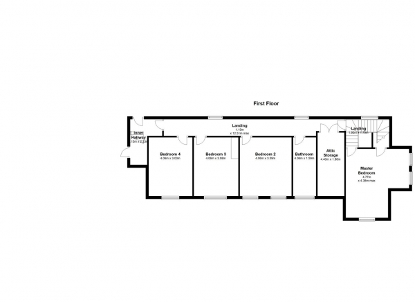 Floor Plan Image for 7 Bedroom Detached House for Sale in Church Street, Brotherton, Knottingley