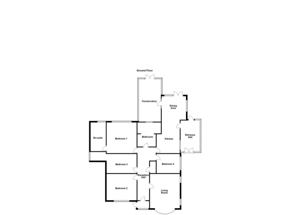 Floor Plan Image for 8 Bedroom Detached Bungalow for Sale in Ackworth Road, Purston, Pontefract