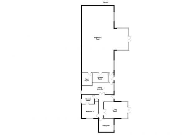 Floor Plan Image for 8 Bedroom Detached Bungalow for Sale in Ackworth Road, Purston, Pontefract