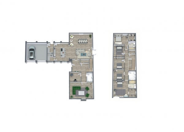 Floor Plan Image for 4 Bedroom Property for Sale in HALLMARK FINE HOMES | Plot 4, Tree Tops, Woodthorpe Lane, Sandal, Wakefield