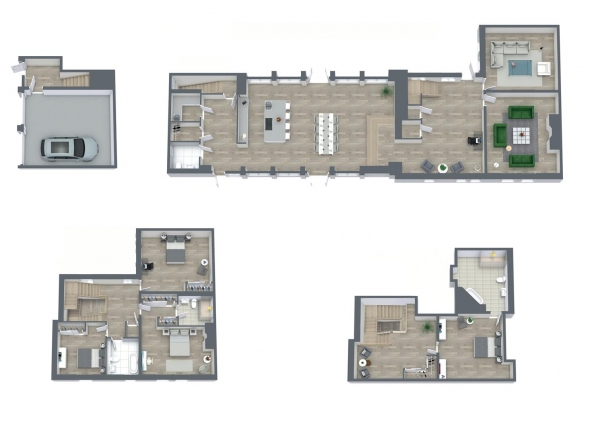 Floor Plan Image for 4 Bedroom Manor House for Sale in HALLMARK FINE HOMES | Plot 2, The Lodge, Woodthorpe Lane, Sandal, Wakefield