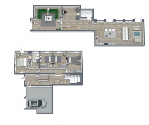 Floor Plan Image for 4 Bedroom Manor House for Sale in HALLMARK FINE HOMES | Plot 3, The Chapel, Woodthorpe Lane, Sandal, Wakefield