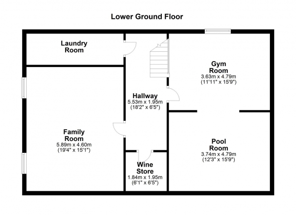 Floor Plan Image for 4 Bedroom Detached House for Sale in Highfield Road, Horbury, Wakefield